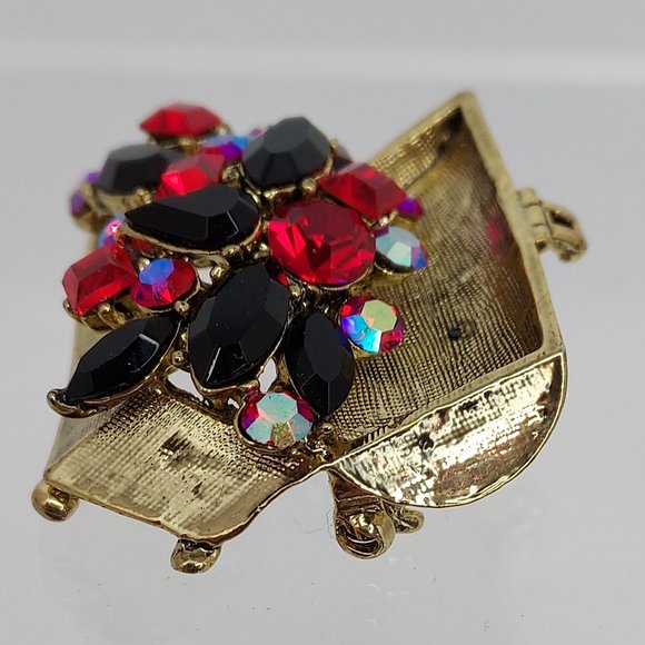 Gold Treasure Box with Rhinestones - Picture 5 of 5